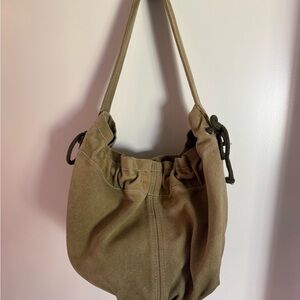 GAP Vintage Olive Green Boho Bag Canvas Purse Bag is fun and funky!
